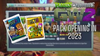 PvZ GW2 Pack Opening In 2023 [upl. by Ynahirb]