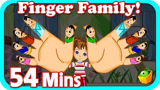 Finger Family Dance Rhymes Plus Lots More Kids Nursery Rhymes 54 Minutes Compilation from Magicbox [upl. by Ytnom]