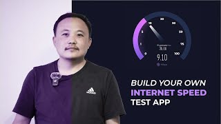 How To Build Your Own Internet Speed Test App In Python [upl. by Noevart]