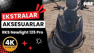 Yaptığım Ekstralar  Aksesuarlar  RKS Newlight 125 Pro [upl. by Marelda]