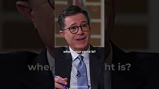 💼 Stephen Colbert Interviews a Billionaire Insights amp Perspectives 💰shorts [upl. by Annayek]