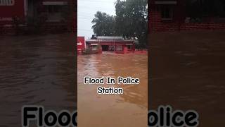 Flood In Police Station tamilnadu flood floodnews floods shortsfeed [upl. by Ause]