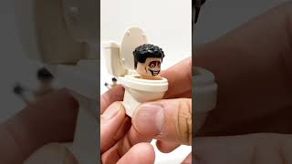 LEGO Skibidi Toilet  Titan TV man  Bruce Lee Clockman Unofficial Lego Minifigures skibiditoilet [upl. by Asia]