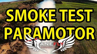 PARAMOTOR SMOKE TEST NIRVANA VANEFLY PARAMOTOR [upl. by Towers]