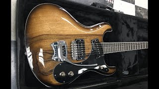 Guitar Reveal Texas Toast Custom Mosrite [upl. by Ahseinad]