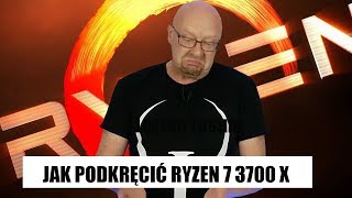 Jak działa automatyczne OC NA RYZEN 3000  Manualne OC RYZEN 7 3700 X [upl. by Dacie]