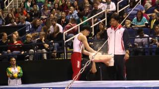 Shogo Nonomura  High Bar  2014 ATampT American Cup [upl. by Macur]