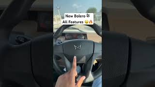 New Bolero Ke All Features 🤩🤑 bolero mahindra mahindracars mahindrabolero suv shorts [upl. by Isola]