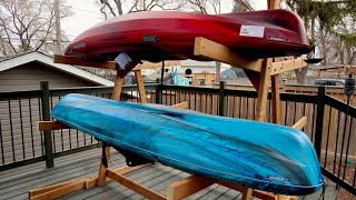 How To Build A Cheap Affordable Kayak Rack DIY [upl. by Crenshaw]