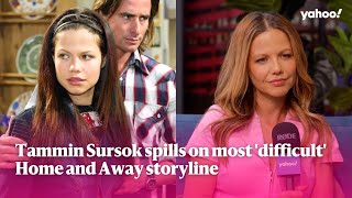 Tammin Sursok spills on most difficult Home and Away storyline  Yahoo Australia [upl. by Madlin]