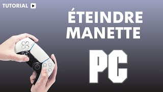 Comment éteindre manette PS5 sur pc [upl. by Assyral]