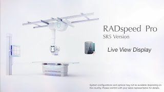 RADspeed Pro SR5 Version Live View Display VISION SUPPORT [upl. by Idalina966]