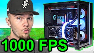 I Tried The FASTEST Fortnite PC Ever… 1000 FPS [upl. by Adiuqal]