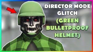 Director Mode How To Obtain The Green Bulletproof Helmet GTA Online [upl. by Smaj409]