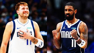 10 Minutes Of Kyrie and Luka quotSUPERBquot offense [upl. by Nilekcaj]