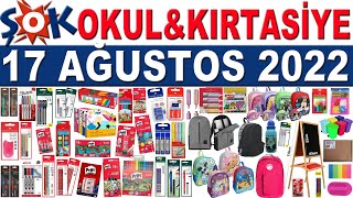 ŞOK KIRTASİYE amp OKUL ÜRÜNLERİ 2022  ŞOK 17 AĞUSTOS 2022 KIRTASİYE KATALOĞU  ŞOKTA BU HAFTA [upl. by Sotos]