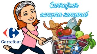 Super compra en Carrefour Aprovecho el 15 [upl. by Alyal]