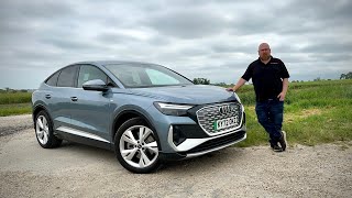 Audi Q4 e tron Sportback Review [upl. by Ameh]