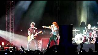 Ignorance Opening Song  Paramore Concert Live in Kuala Lumpur Malaysia 2010 [upl. by Buehler]