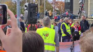 Pflegekammer NRW Demo 27102021 Düsseldorf Wir sagen Nein zu Pflegekammer die Pflege demonstriert [upl. by Anaugal]