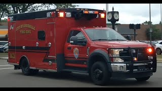 Louisville FD Medic 3 responding 7302024 read description [upl. by Broadbent]