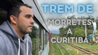 O que fazer em Morretes  TREM DE MORRETES A CURITIBA  Pôr do Sol [upl. by Atiuqan]