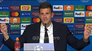 THIAGO MOTTA post LipsiaJuve 23 conferenza stampa quotEroici Nonostante tutto Su Bremer e Nicoquot [upl. by Burroughs]