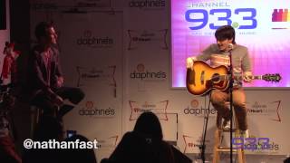 Drake Bell talks about Justin Bieber at Channel 933 [upl. by Komarek998]