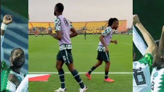 Behind the scenes Nigeria vs Egypt AFCON 2022 [upl. by Amhser]