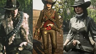 Red Dead Online  Community Outfits  Outfit Ideas [upl. by Mcginnis789]