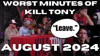 Top 5 Worst Minute Sets of Kill Tony August [upl. by Eeuqram475]