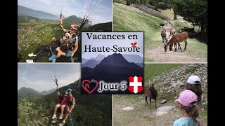 ON A FAIT LE GRAND SAUT  VACANCES EN HAUTESAVOIE [upl. by Zilla]