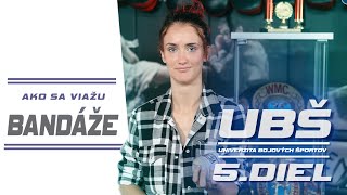 Ako sa viažu bandáže v Muaythai K1 boxe či MMA  Univerzita bojových športov 5 [upl. by Ijic11]