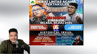 LIVE  PDT ESRA SORU VS KAINAMA SIAPA YANG DISALIB [upl. by Ellehcar]