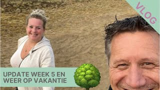 Ooo eindelijk weer op vakantie en update en opbouwen in week 5 VLOG129 ingrid Speijer en pijn [upl. by Uliram]