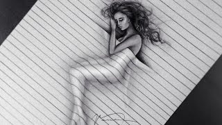 3D Drawing Illusion  Trick Art [upl. by Rucker941]