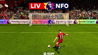 Premier League 2425  Liverpool vs Nottingham Forest  Penalty Shootout [upl. by Airetahs]