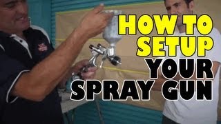 How to setup your spray gun [upl. by Holli862]