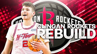 DONOVAN CLINGAN ROCKETS REBUILD NBA 2K24 [upl. by Saisoj483]