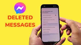 How to Recover Deleted Messages on Messenger [upl. by Panthia]