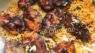 Fish Biryani  King Fish Biryani Recipe  Meen Biryani Tamil  Fish Biryani Tamil [upl. by Raynold]