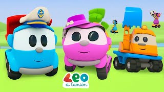 Leo el Camión  Episodios completos 2 horas en español para niños [upl. by Inaej]