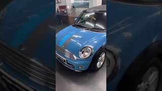 MINI COOPER in for bumper paint viralvideo minicooper poshride ytshorts shortsvideo cars yt [upl. by Ecirum]