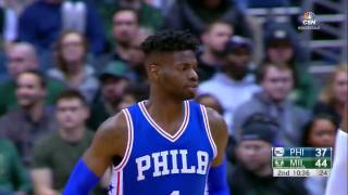 Nerlens Noel l Highlights vs Bucks 12517 [upl. by Bertrand]