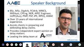 Delay Analysis Back to Basics  AACE Australia Webinar [upl. by Cotterell]