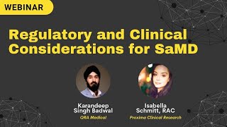 Regulatory and Clinical Considerations for SaMD  Galen Data [upl. by Ellednahs]