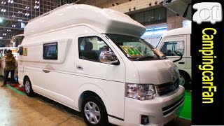 【ACSソラネル53】大容量ソーラーパネルでオール電化を実現したバンコンキャンピングカー ACS Solernnel Japanese Campervan Campingcar [upl. by Inanuah944]