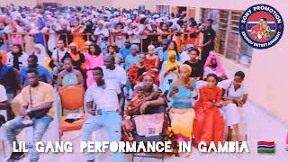 ALIANA amp LIL GANG PERFORMANCE IN GAMBIA 🇬🇲🔥🪘 [upl. by Deland757]