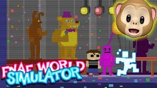 SCOTT CAWTHON  PINK GUY  CRYING CHILD JOINED  FNAF World Simulator [upl. by Eachern]