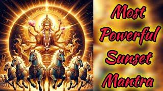 Powerful Agnihotra Sunset Mantra To Successful Day [upl. by Mitman]